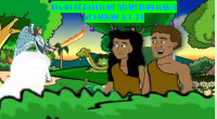 Media Visual Kisah Kejatuhan Adam dan Hawa