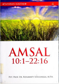 Tafsiran Alkitab: Amsal 10:1-22:16